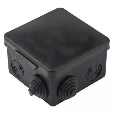 Распределительная коробка TDM 80 x 80 x 50 (черная) купить в Абинске