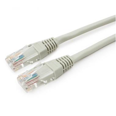 Патч-корд Cablexpert UTP 5e кат.(RJ-45) серый 1 м купить в Абинске