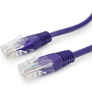 Патч-корд Cablexpert UTP 5e кат.(RJ-45) фиолетовый 5 м купить в Абинске