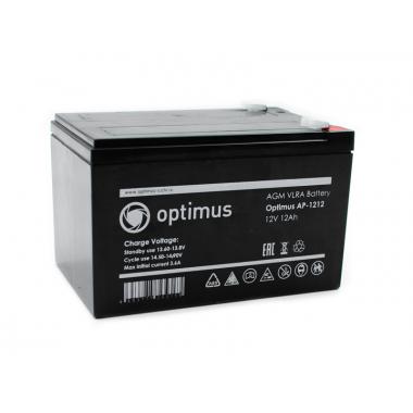 Аккумулятор Optimus AP-1212 (12В 12А/ч) купить в Абинске