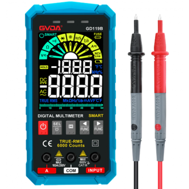 Измерительный прибор GVDA Мультиметр GD119B (с автоматическим режимом) купить в Абинске